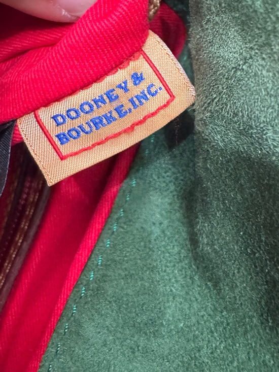 Dooney & Bourke Original Large Florentine Leather Satchel Natural - Picture 12 of 16